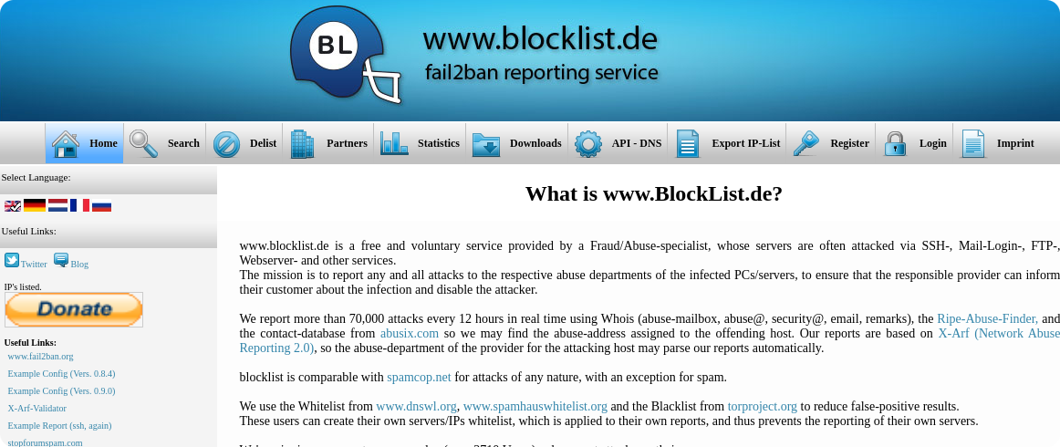 Blocklist.de