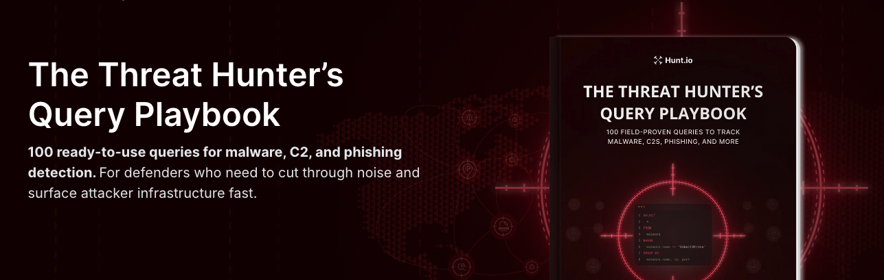 The Threat Hunter's Query Playbook by Hunt.io