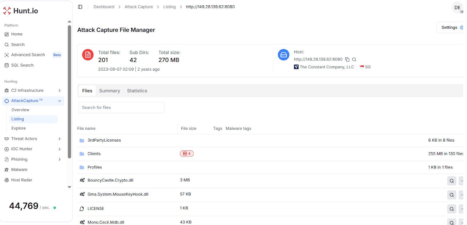 Fig. 13: Directory view of 149.28.139[.]62:8080 exposing Quasar RAT tooling