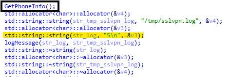 Fig. 08: Sample logMessage() calls and log entries
