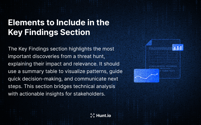 Elements to Include in the Key Findings Section