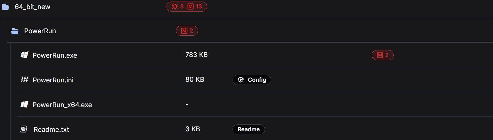 Figure 4: 64_bit_new directory showing exploit and malware tag counts