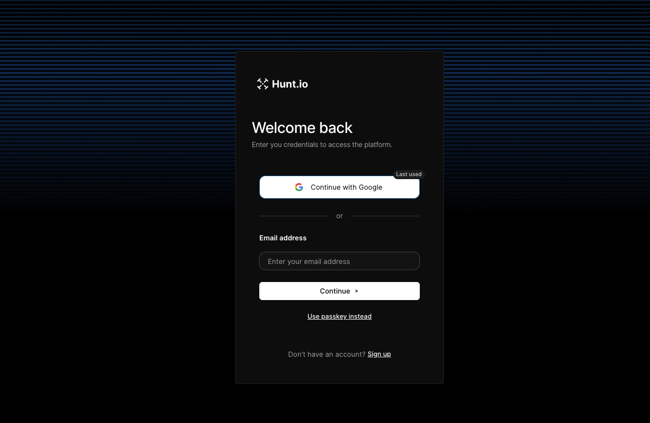 Authentication Updates
