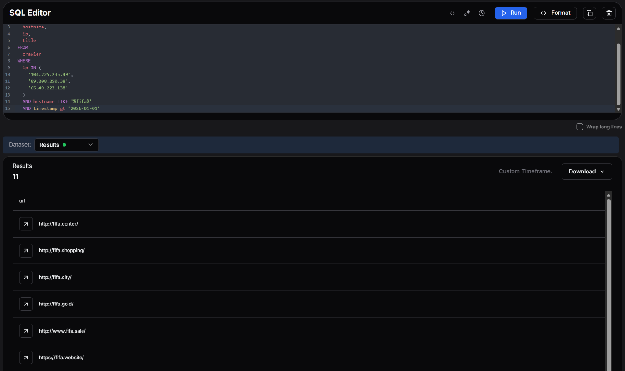 Origin pivot returning 11 FIFA domains