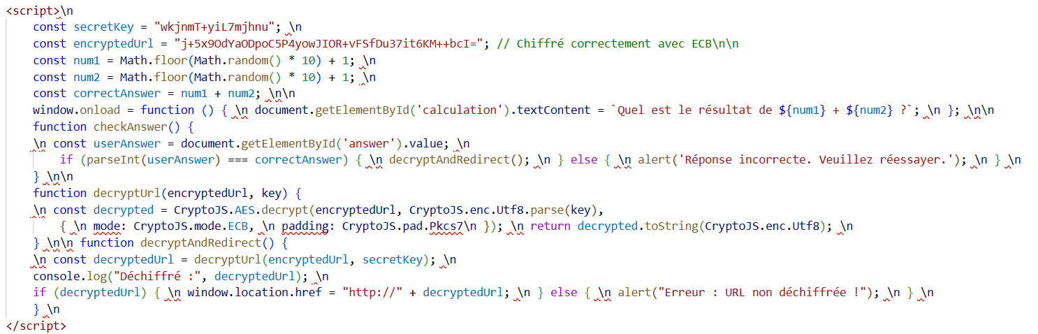 Firebase webpage https://cloud-233f9.firebaseapp[.]com showing key and encrypted URL with CAPTCHA Implementation using HuntSQL™ crawler database