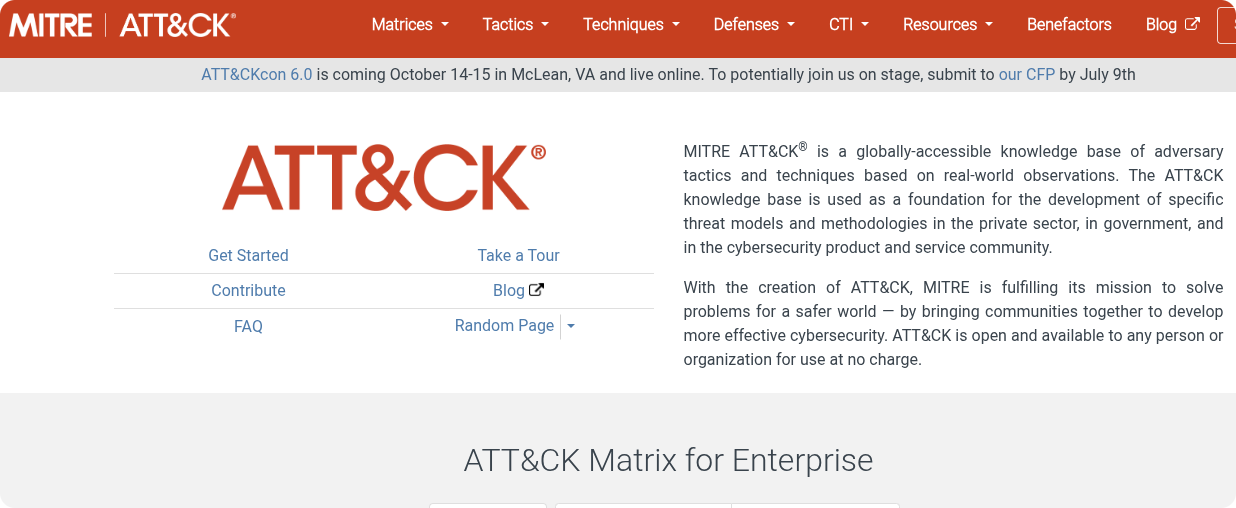MITRE ATT&CK Framework